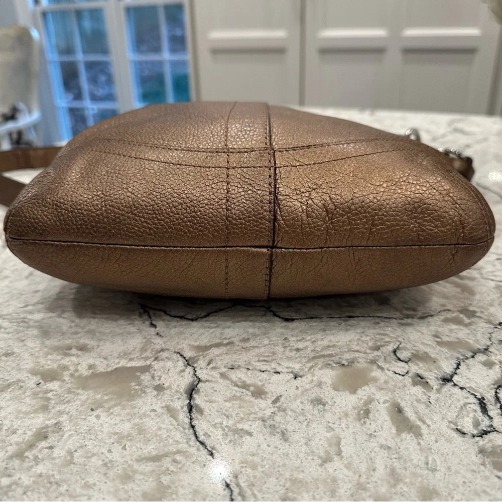 COACH Convertible Chain Duffel in Bronze, Style F19722